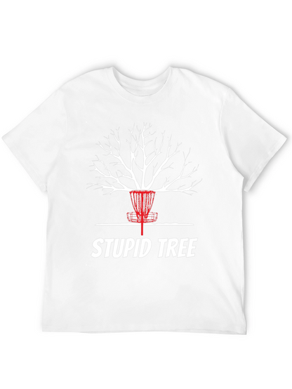 Camiseta Árbol Estúpido para Disc Golf