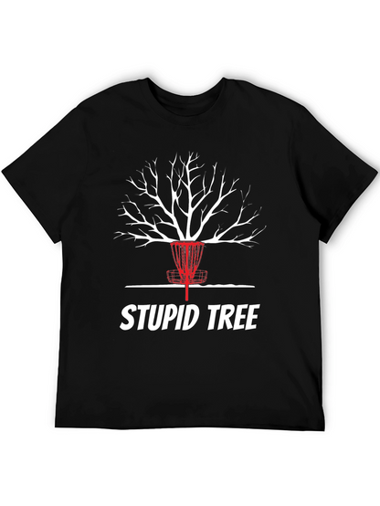 Camiseta Árbol Estúpido para Disc Golf