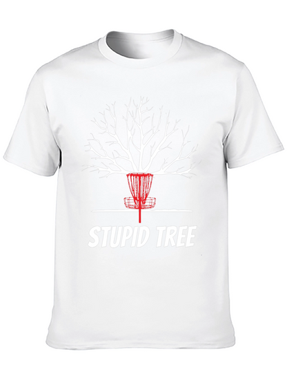 Camiseta Árbol Estúpido para Disc Golf