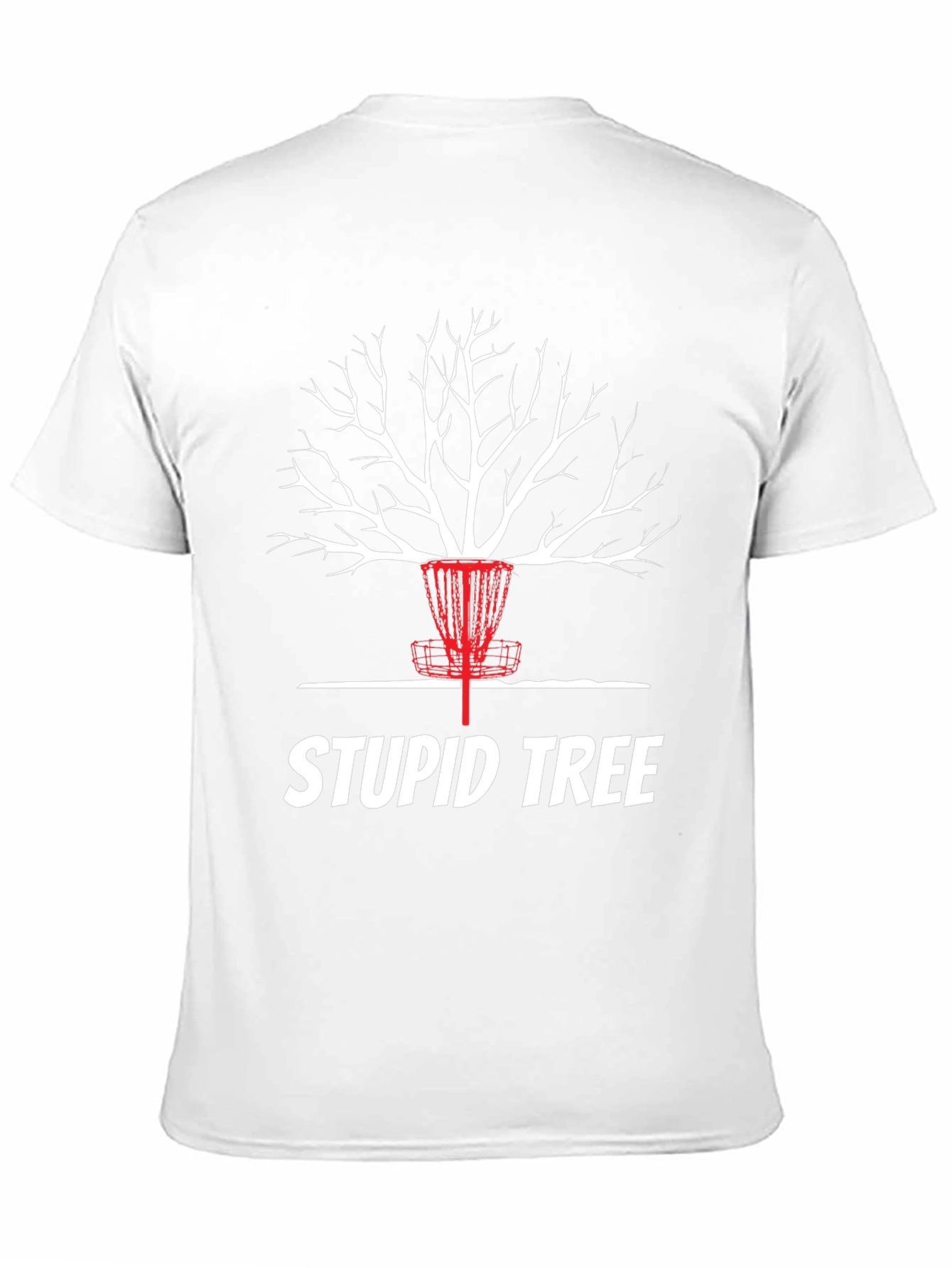 Camiseta Árbol Estúpido para Disc Golf