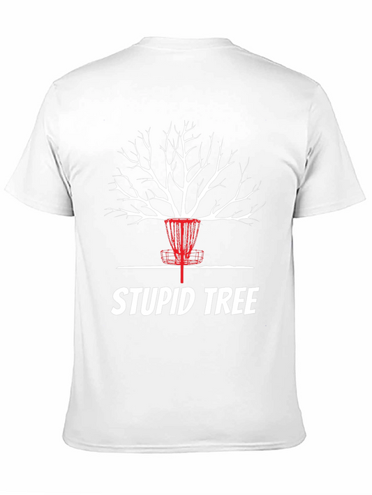 Camiseta Árbol Estúpido para Disc Golf