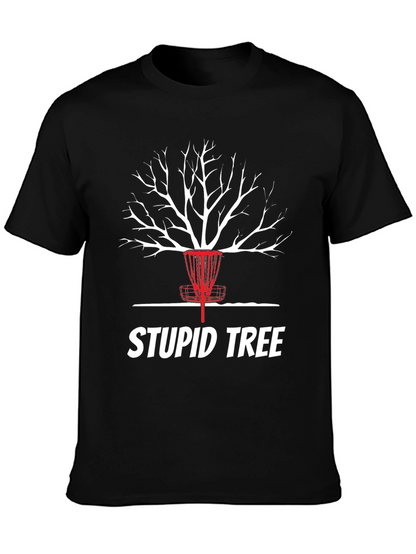 Camiseta Árbol Estúpido para Disc Golf