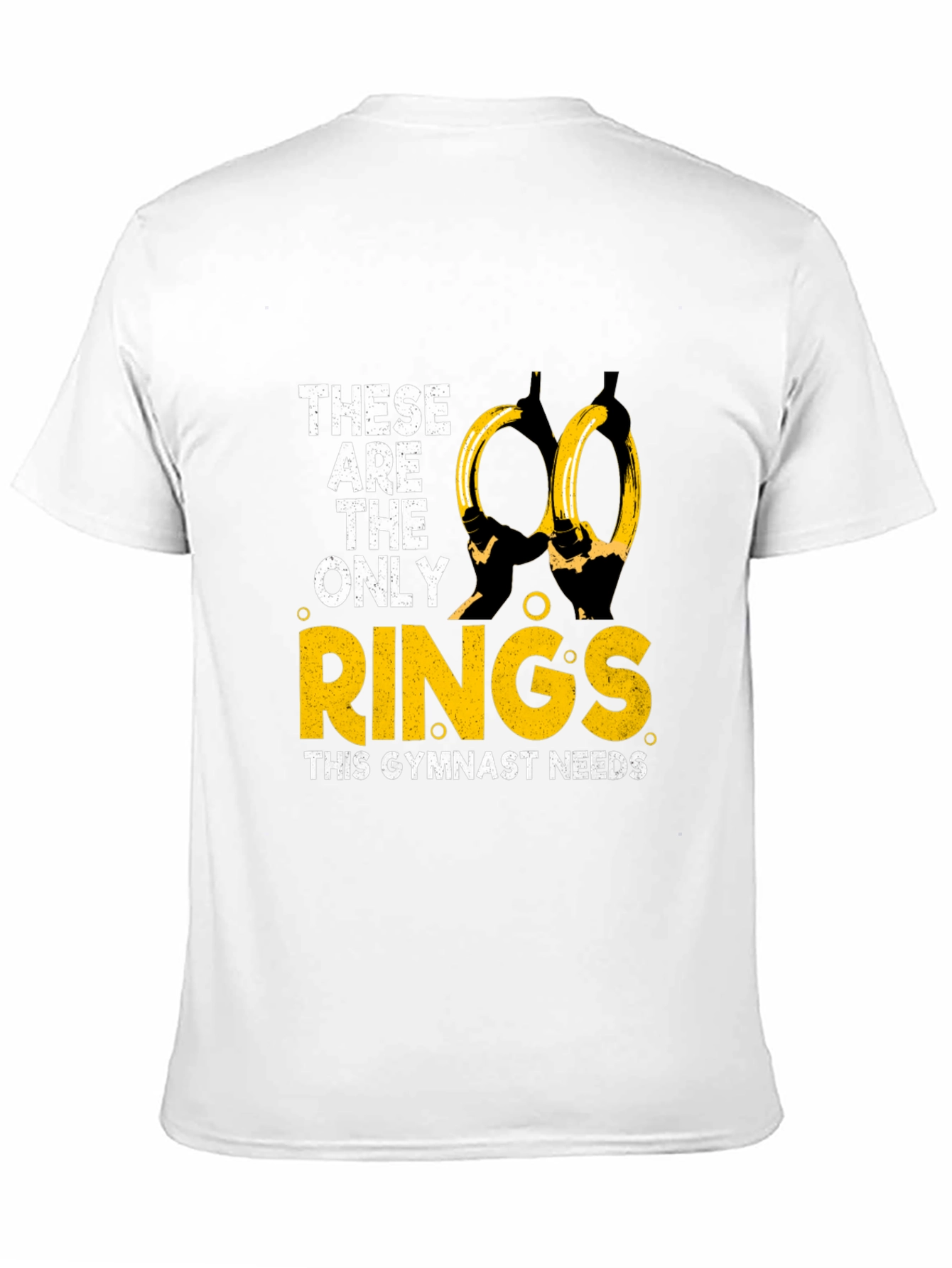 Camiseta Gimnasta: Solo Necesito Anillas