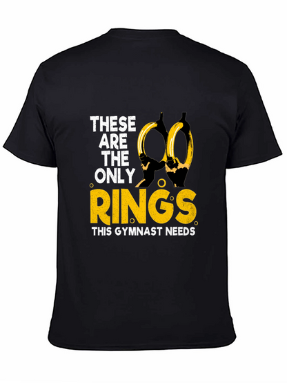 Camiseta Gimnasta: Solo Necesito Anillas