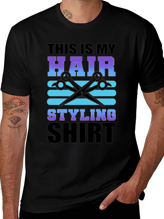 Camiseta Estilista: This is My Hair Styling Shirt