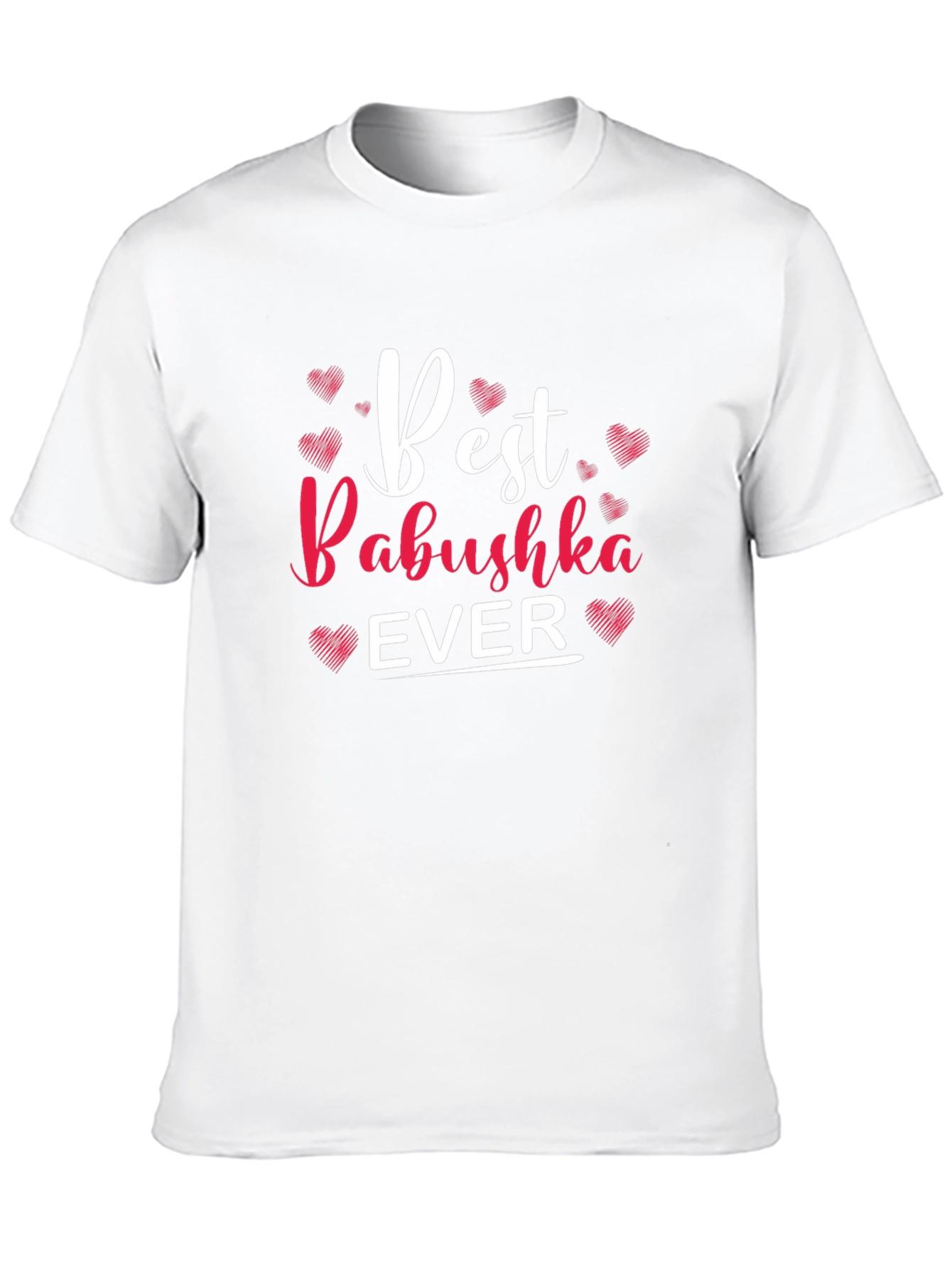 Camiseta Negra Best Babushka Ever para Hombre
