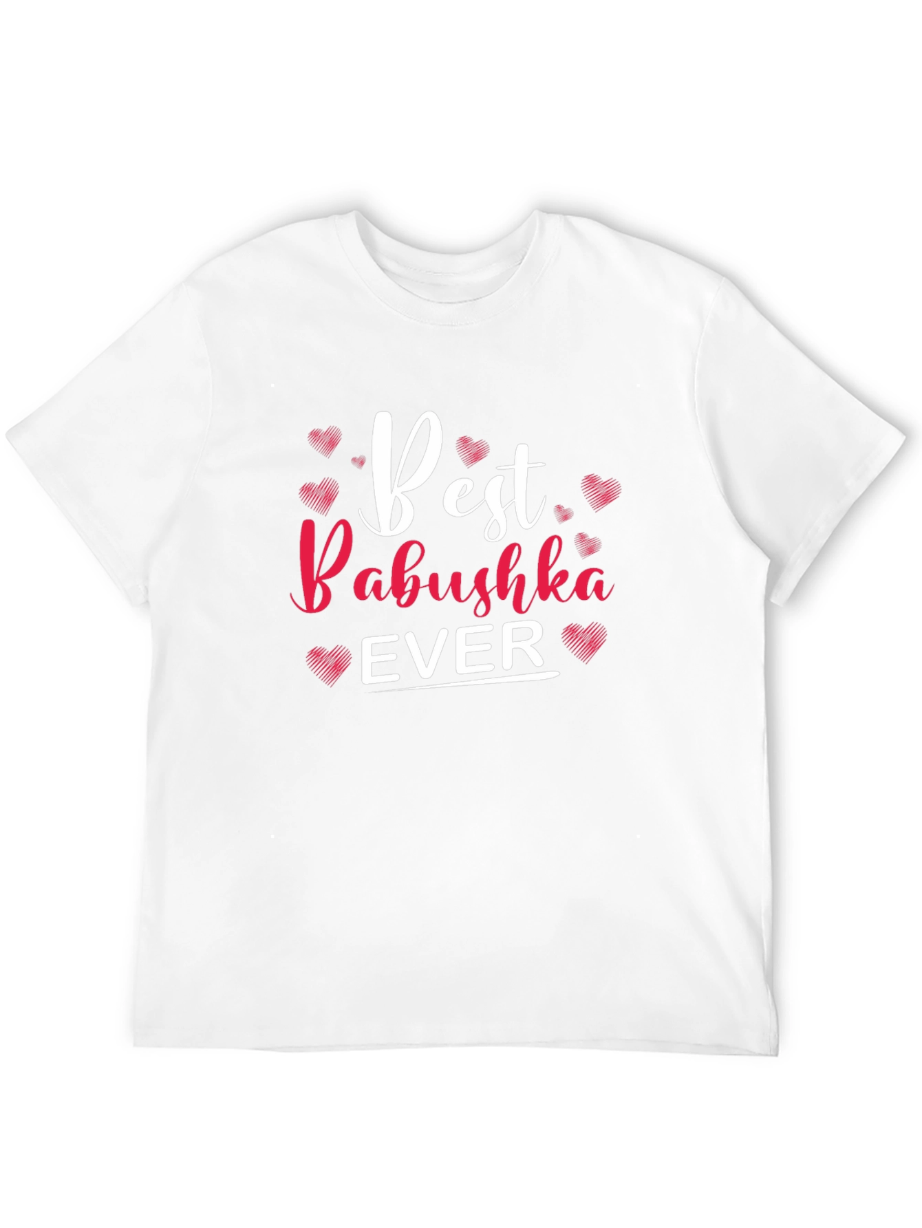 Camiseta Negra Best Babushka Ever para Hombre