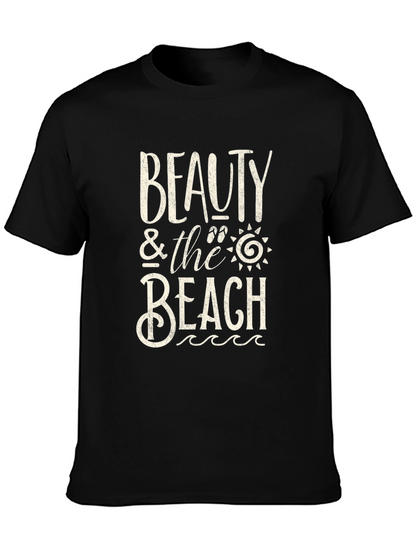 Camiseta Negra Beauty & The Beach