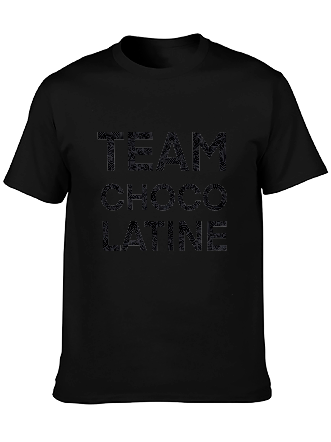 Camiseta Negra Team Choco Latine