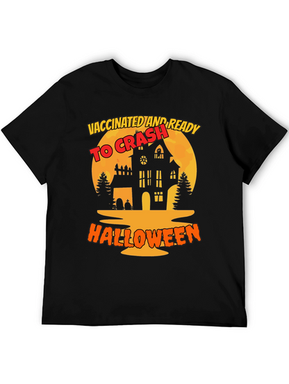 Camiseta Halloween Vacunado y Listo
