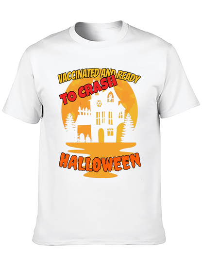 Camiseta Halloween Vacunado y Listo