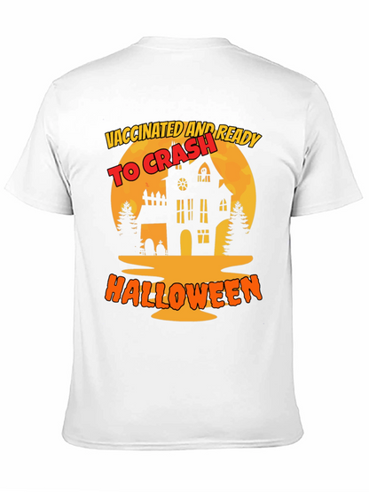 Camiseta Halloween Vacunado y Listo