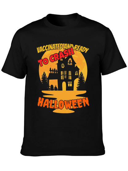 Camiseta Halloween Vacunado y Listo