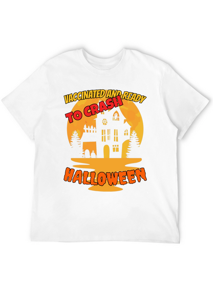 Camiseta Halloween Vacunado y Listo