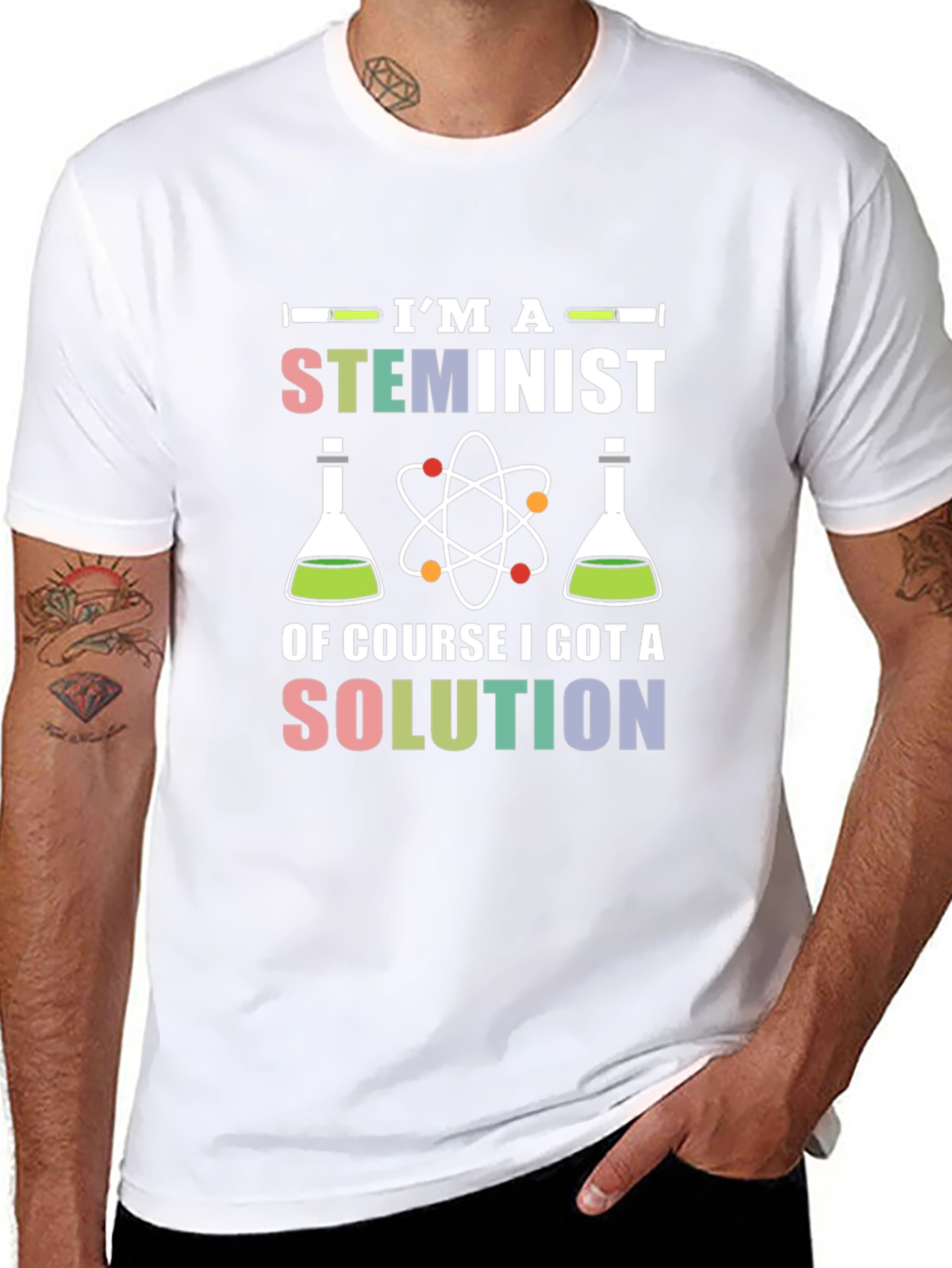 Camiseta STEMinist: ¡Soluciones con Ciencia!