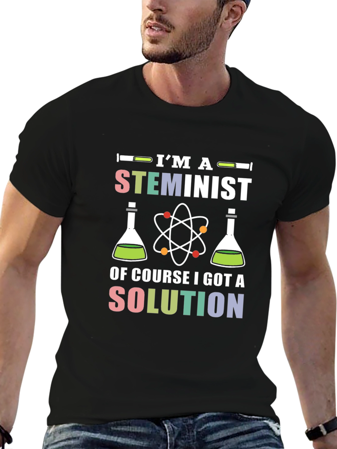 Camiseta STEMinist: ¡Soluciones con Ciencia!