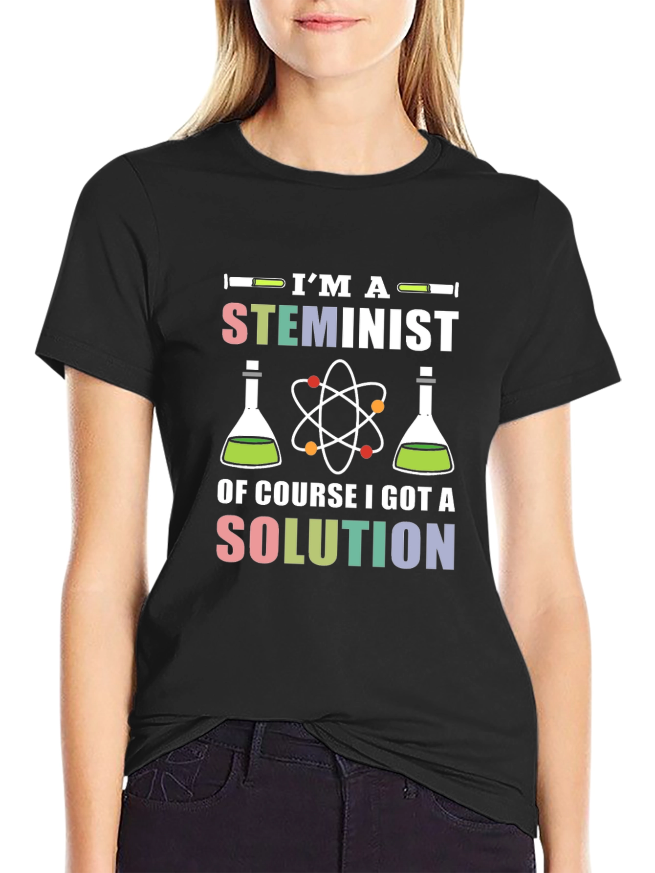 Camiseta STEMinist: ¡Soluciones con Ciencia!