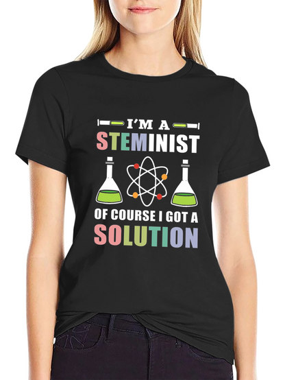Camiseta STEMinist: ¡Soluciones con Ciencia!