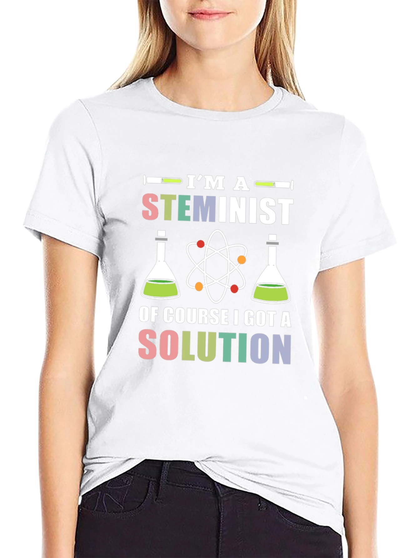 Camiseta STEMinist: ¡Soluciones con Ciencia!