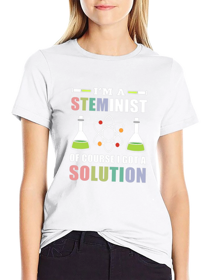 Camiseta STEMinist: ¡Soluciones con Ciencia!
