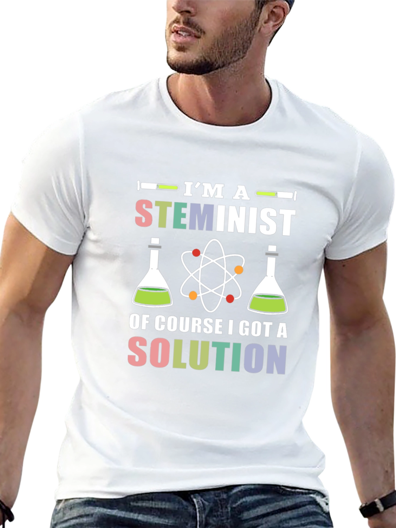 Camiseta STEMinist: ¡Soluciones con Ciencia!