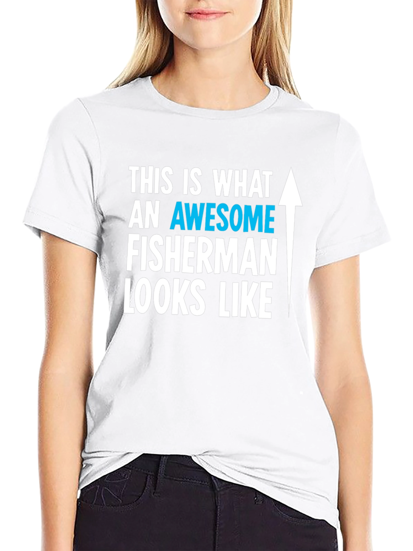 Camiseta Awesome Fisherman para Hombre