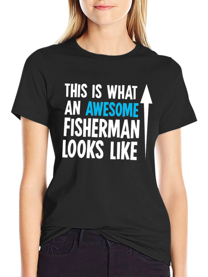 Camiseta Awesome Fisherman para Hombre