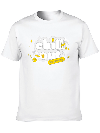 Camiseta Negra Chill Out Vibes