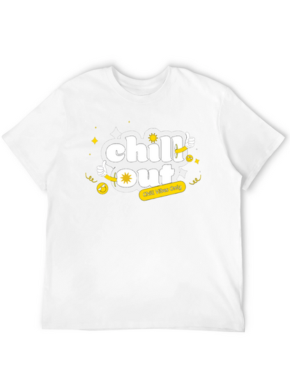 Camiseta Negra Chill Out Vibes