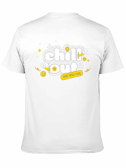 Camiseta Negra Chill Out Vibes