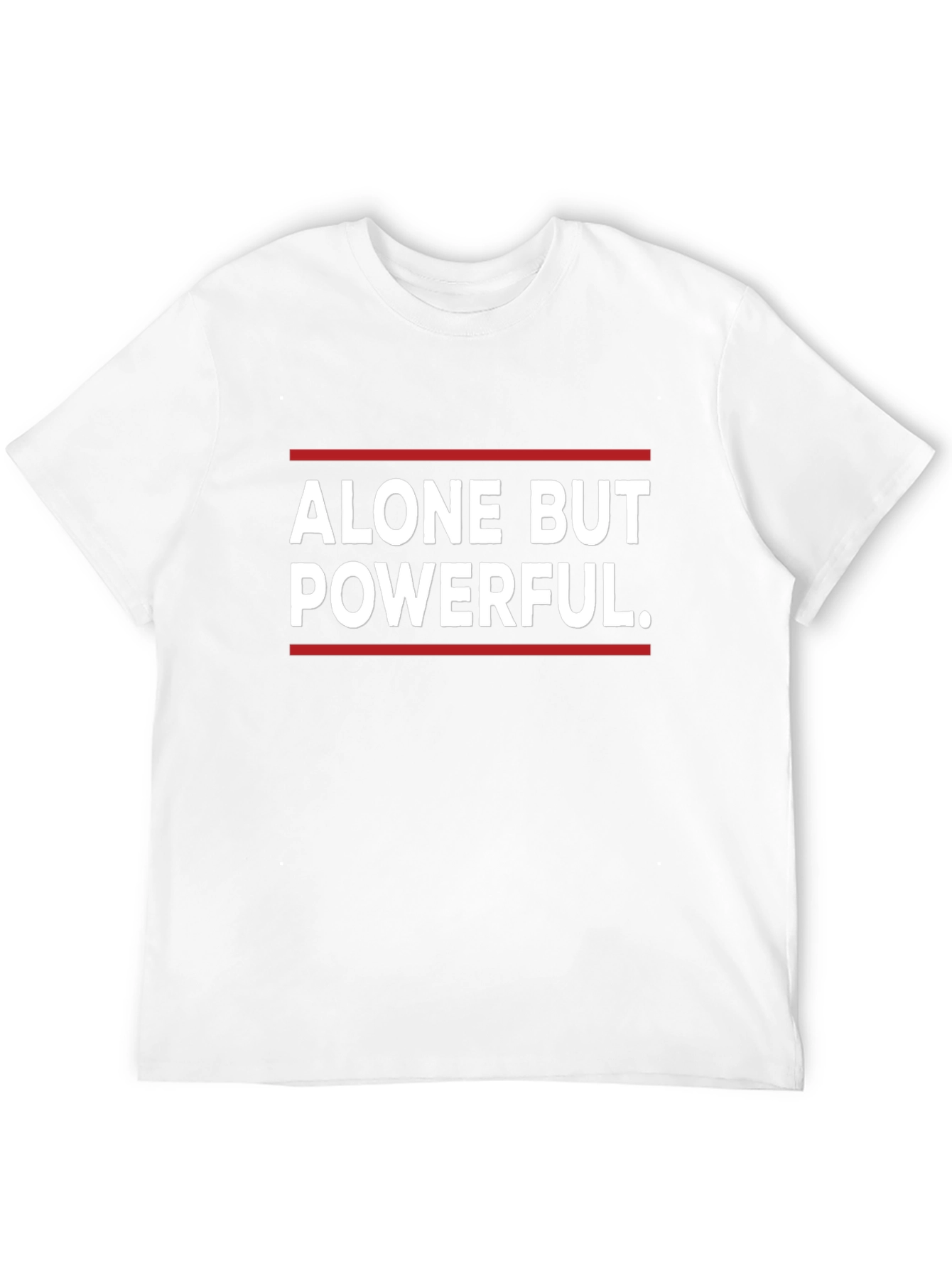Camiseta Negra: Solo Pero Poderoso