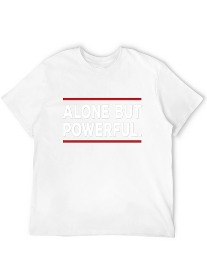 Camiseta Negra: Solo Pero Poderoso