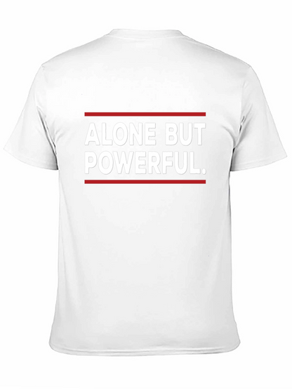 Camiseta Negra: Solo Pero Poderoso