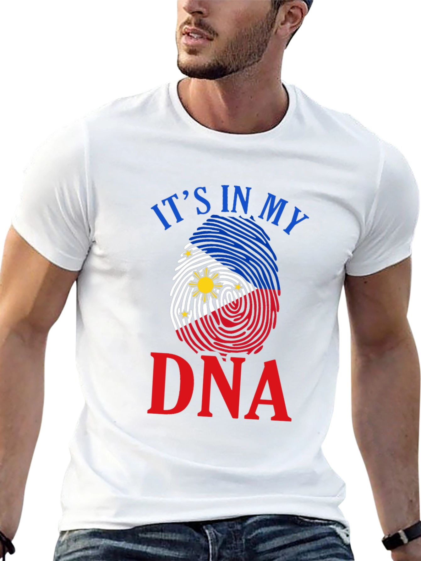 Camiseta Negra ADN Filipinas