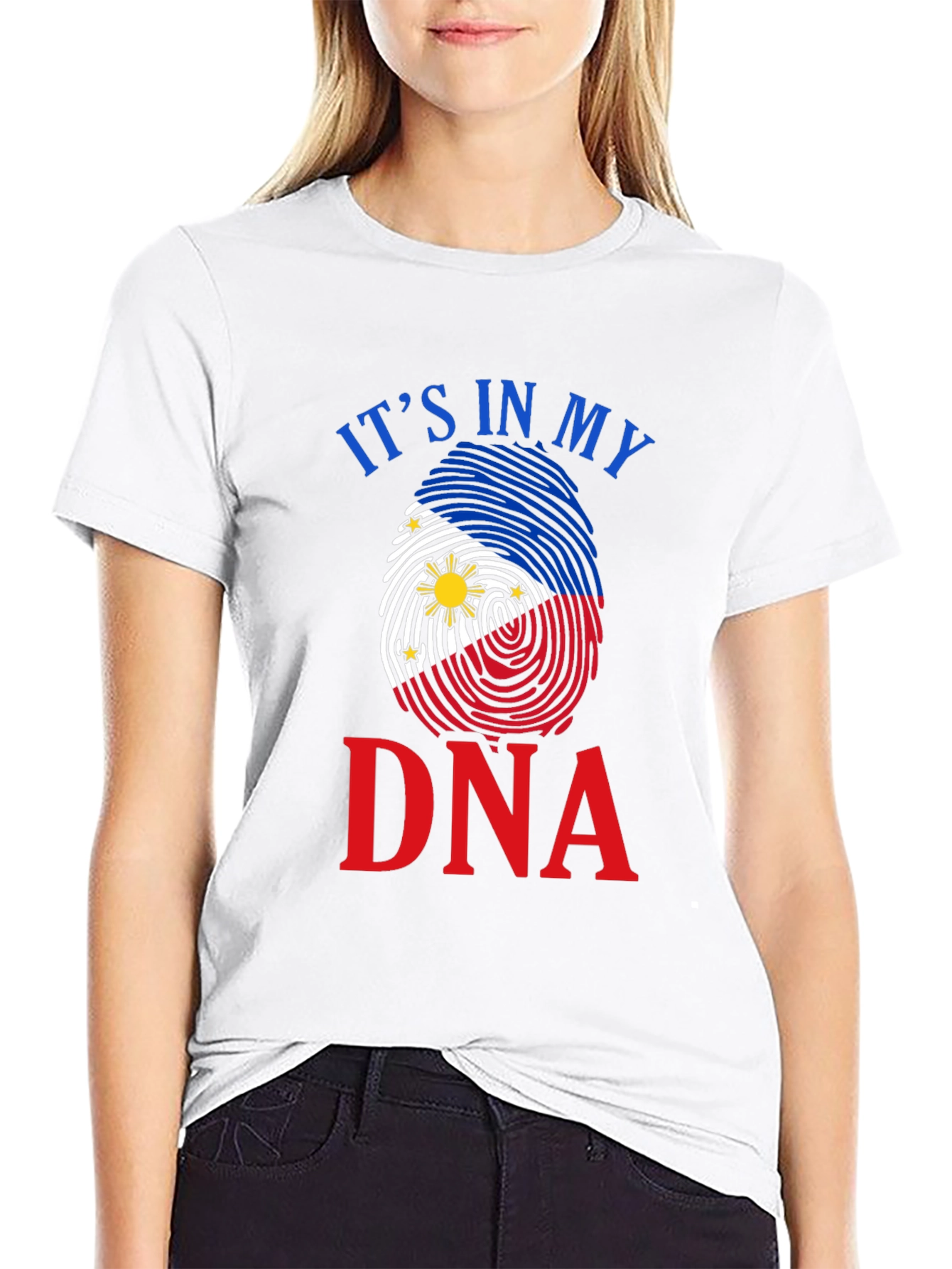 Camiseta Negra ADN Filipinas