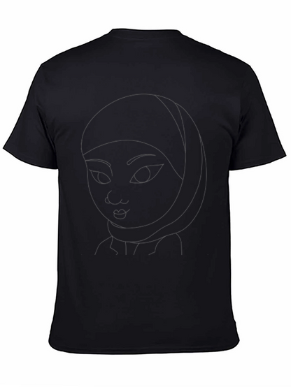 Camiseta Negra Clásica para Hombre