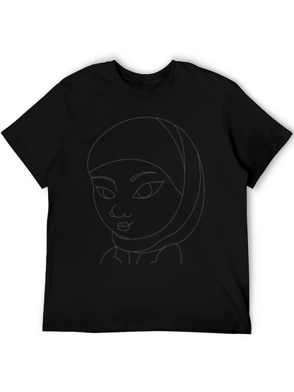 Camiseta Negra Clásica para Hombre