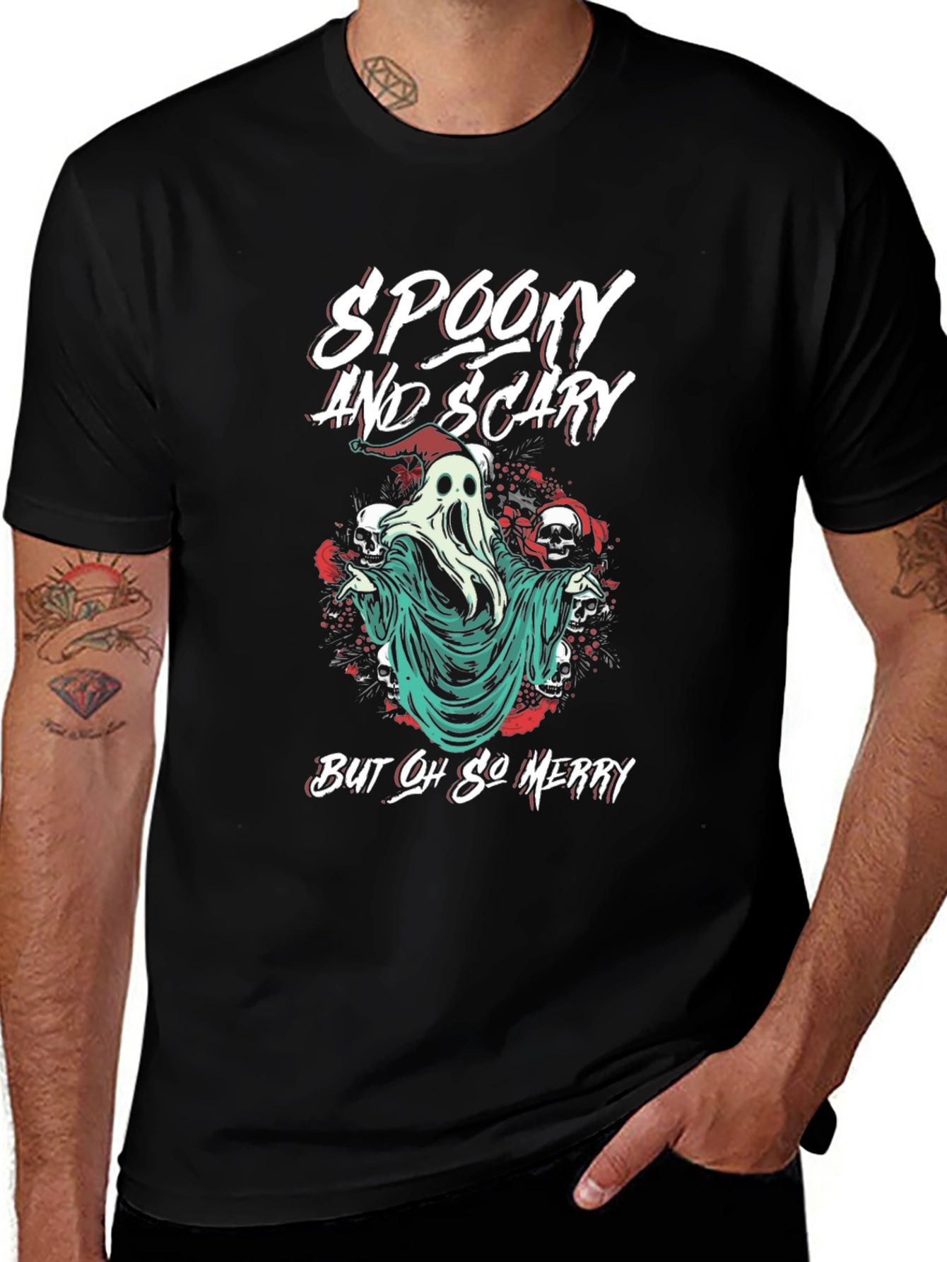 Camiseta Spooky and Scary