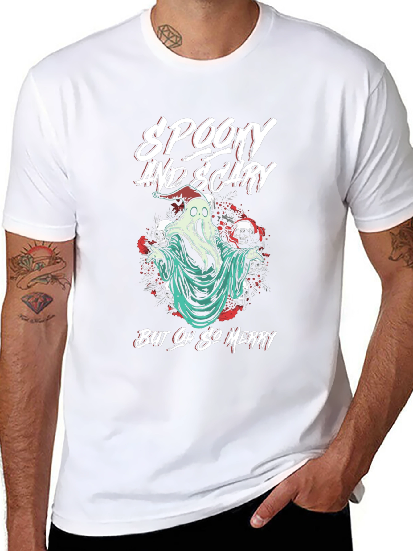 Camiseta Spooky and Scary