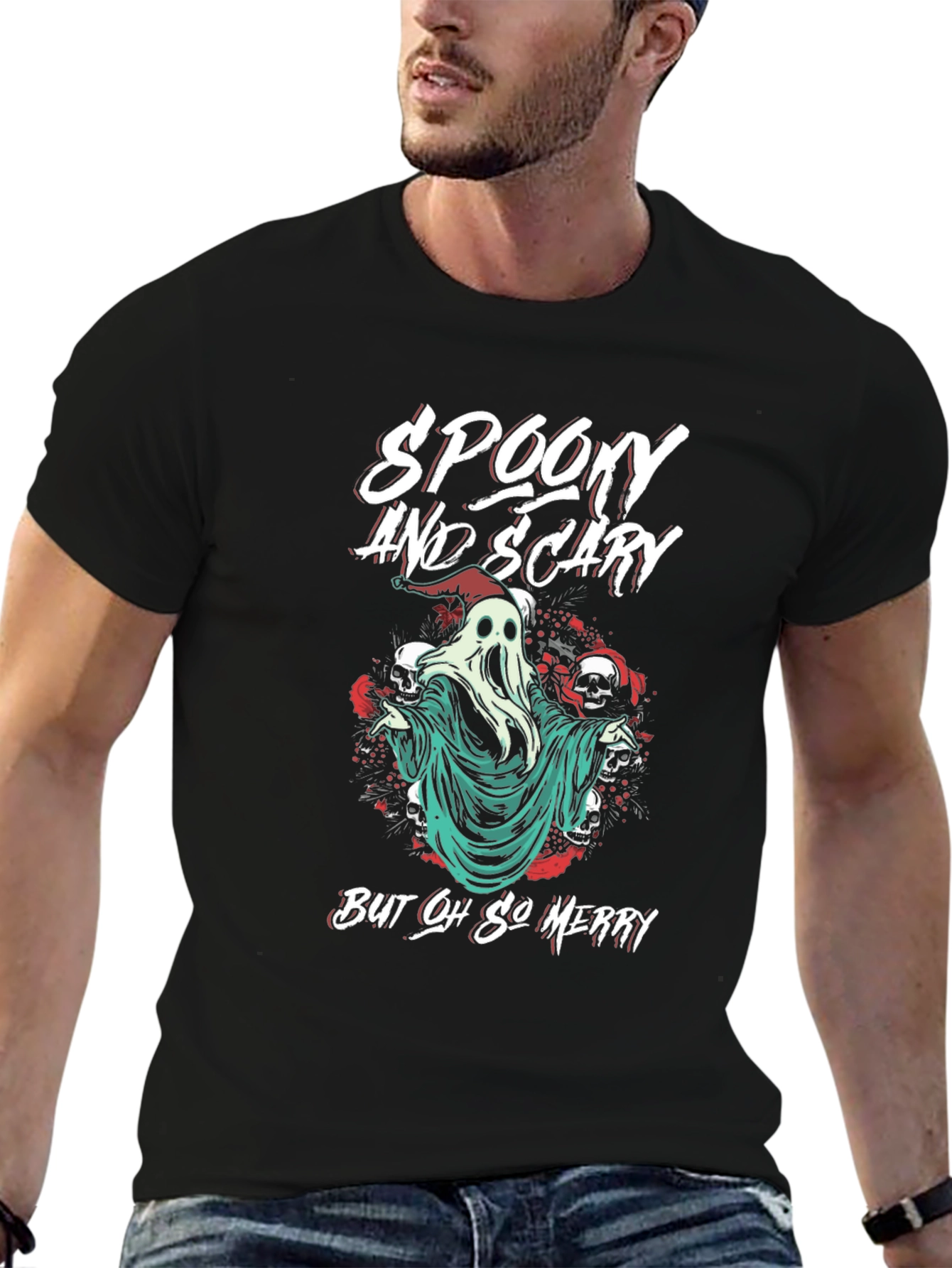 Camiseta Spooky and Scary