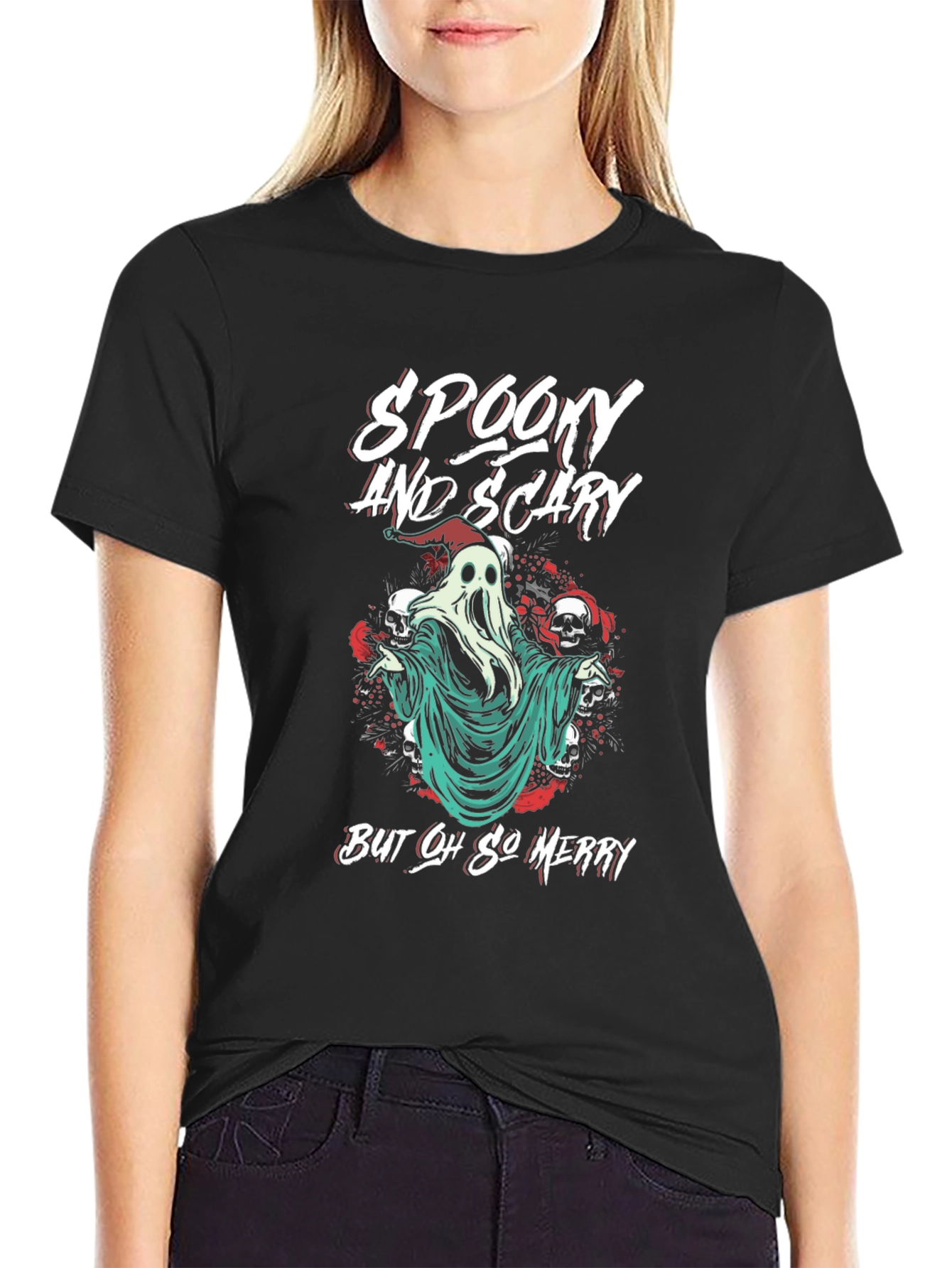 Camiseta Spooky and Scary