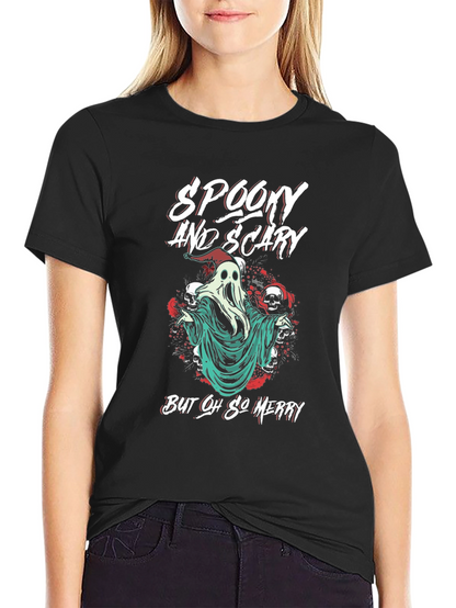 Camiseta Spooky and Scary