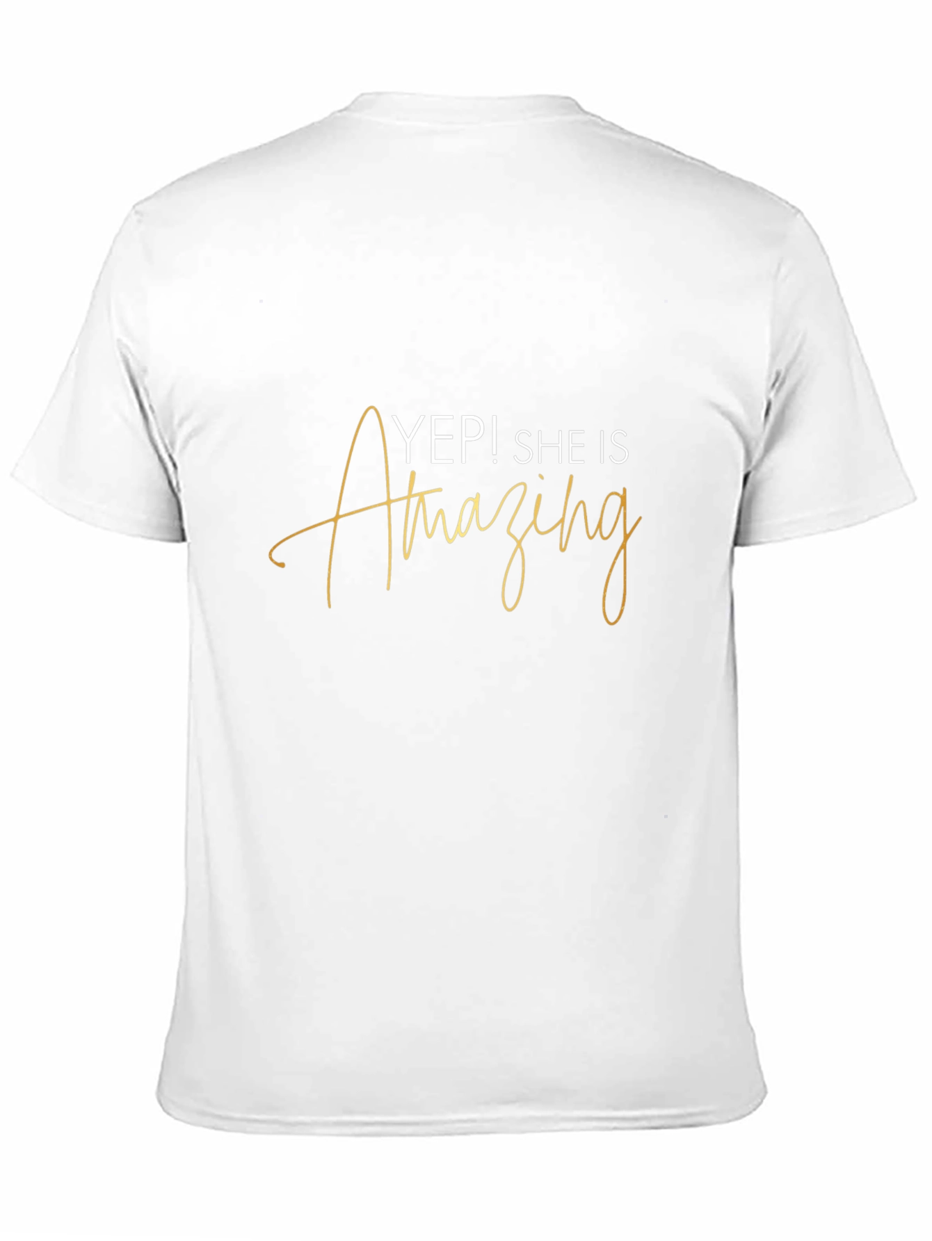 Camiseta Negra - ¡Sí! Ella Es Asombrosa