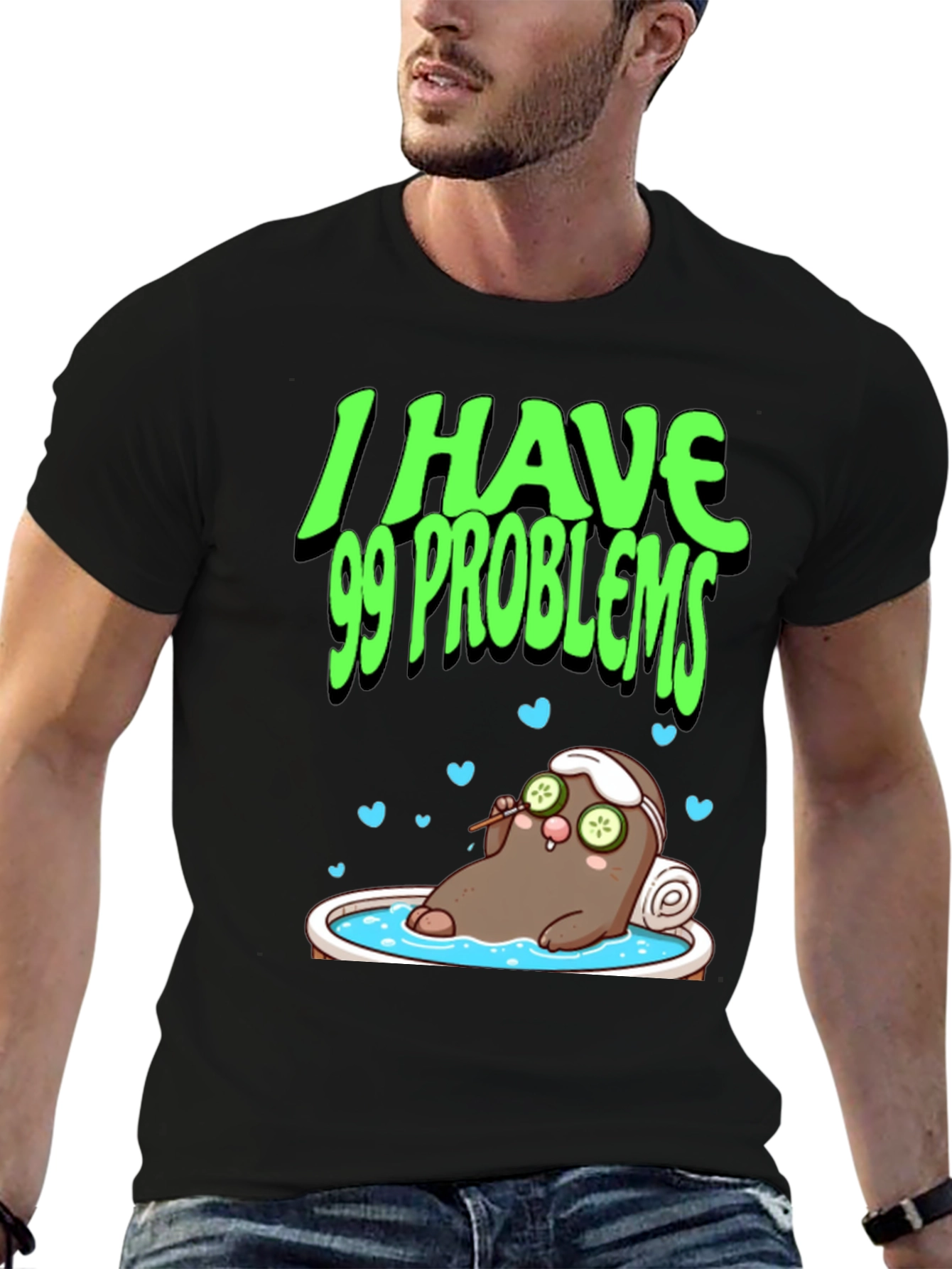 Camiseta Hombre: 99 Problems Spa Relax