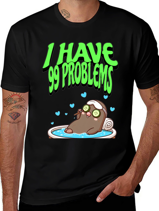 Camiseta Hombre: 99 Problems Spa Relax