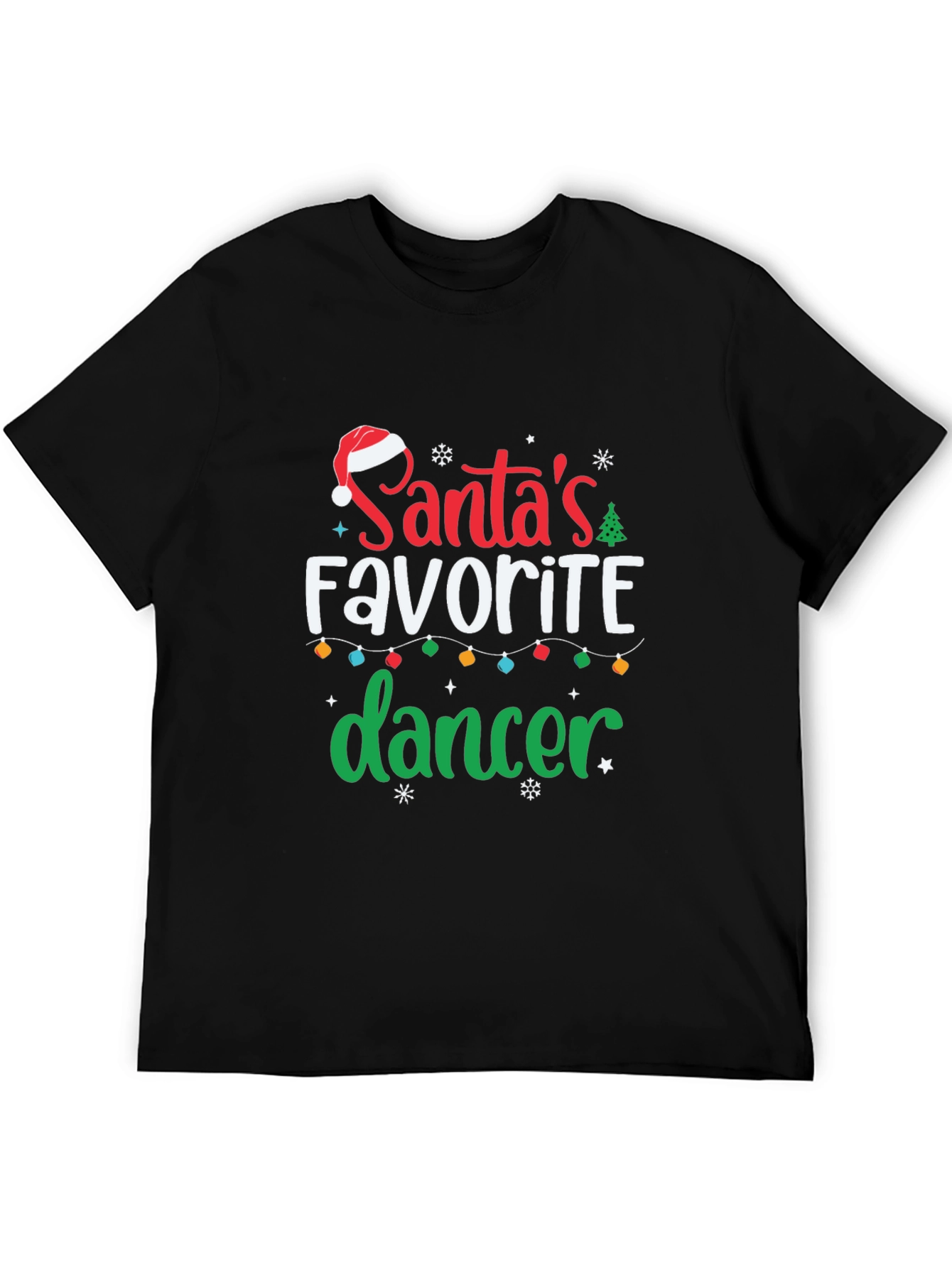 Camiseta Navideña: La Bailarina Favorita de Santa