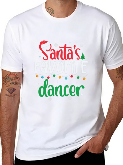 Camiseta Navideña: La Bailarina Favorita de Santa