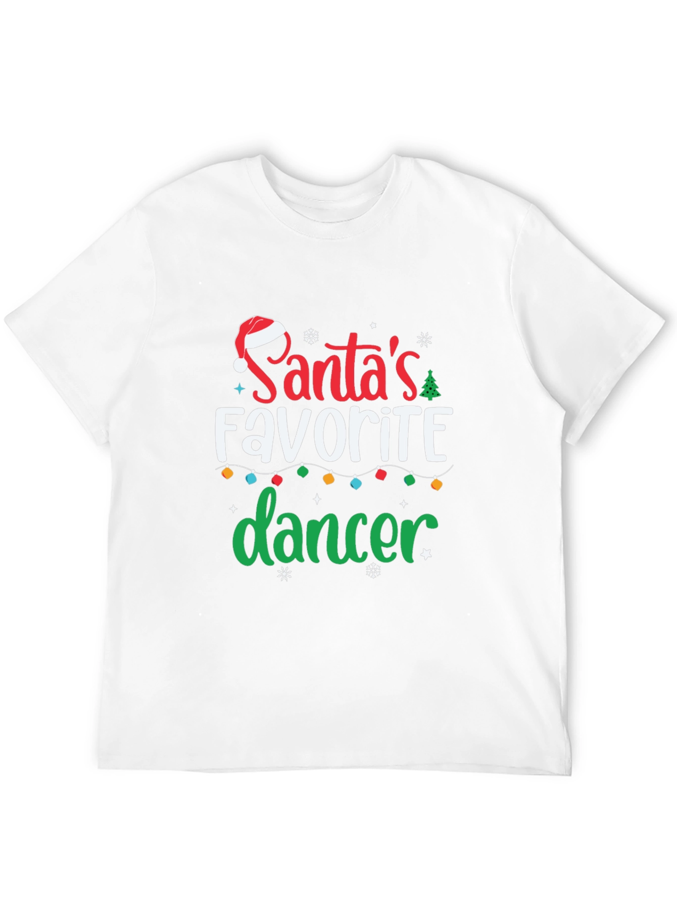 Camiseta Navideña: La Bailarina Favorita de Santa