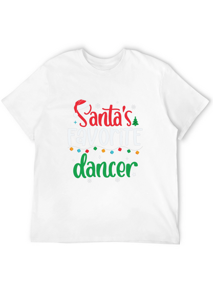 Camiseta Navideña: La Bailarina Favorita de Santa