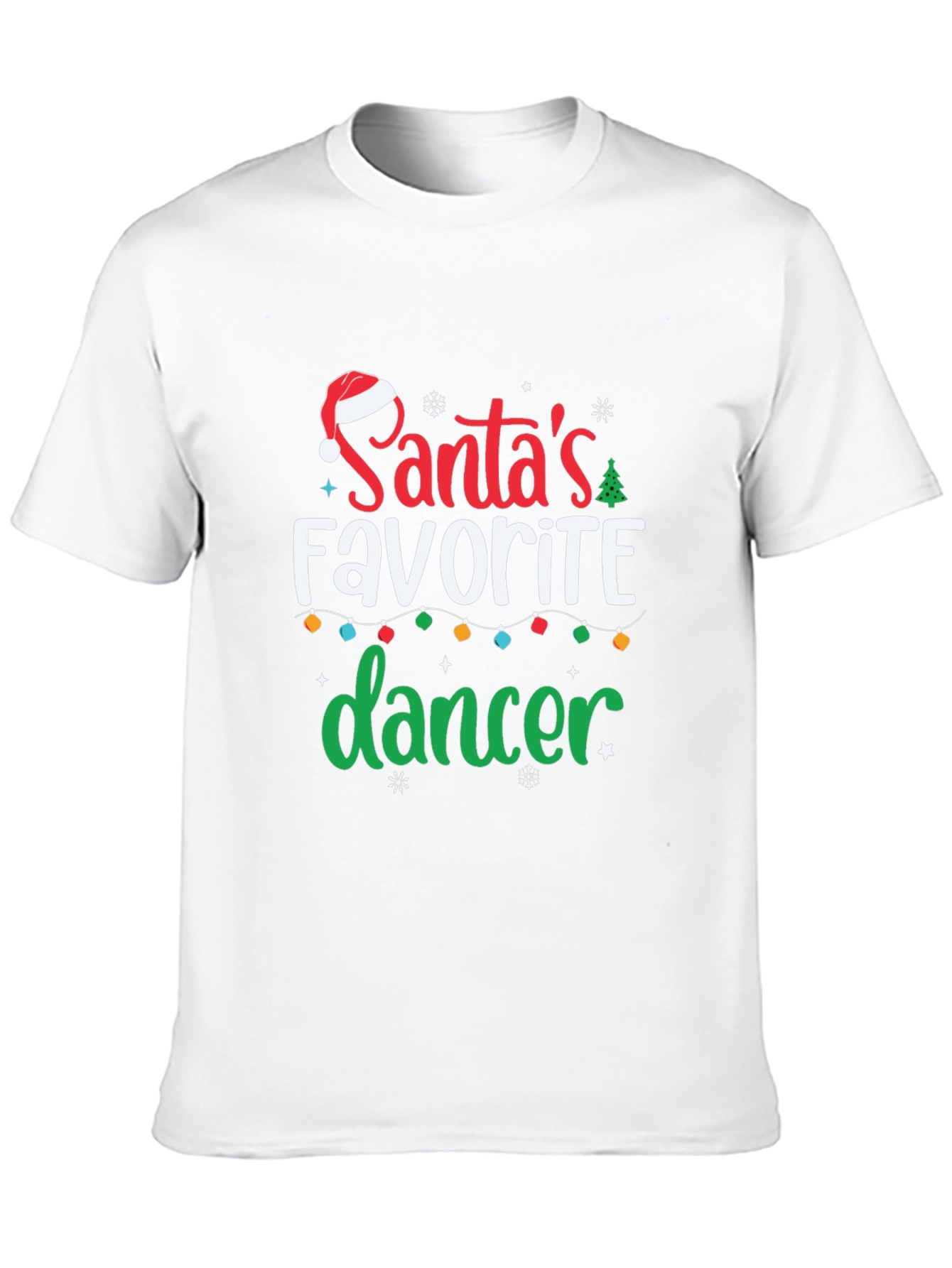 Camiseta Navideña: La Bailarina Favorita de Santa
